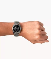 Machine Smoke Stainless Steel Watch