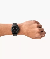 Machine Black Stainless Steel Watch