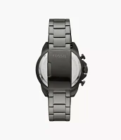 Bronson Chronograph Smoke Stainless Steel Watch