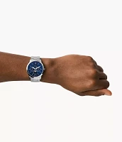 Neutra Moonphase Multifunction Stainless Steel Watch