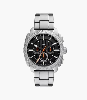 Machine Chronograph Stainless Steel Watch