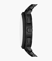 Machine Chronograph Black Stainless Steel Watch
