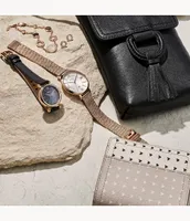 Merrit Mosaic Mother-of-Pearl Disc Station Bracelet