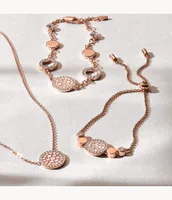Merrit Mosaic Stainless Steel Necklace