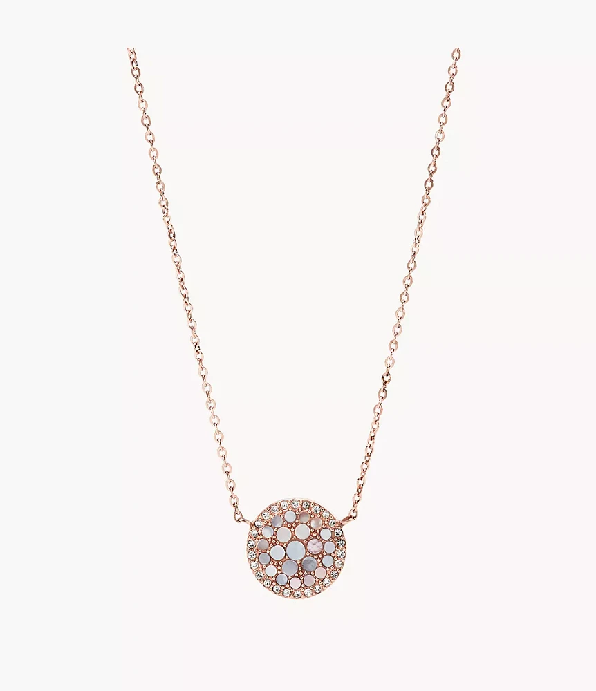 Merrit Mosaic Stainless Steel Necklace