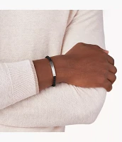 Ellis Plaque Lava Stone Bracelet