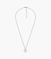 Ellis Heart Stainless Steel Necklace