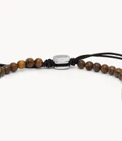 Everett Tiger's Eye Beaded Bracelet