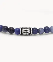 Everett Sodalite Beaded Bracelet