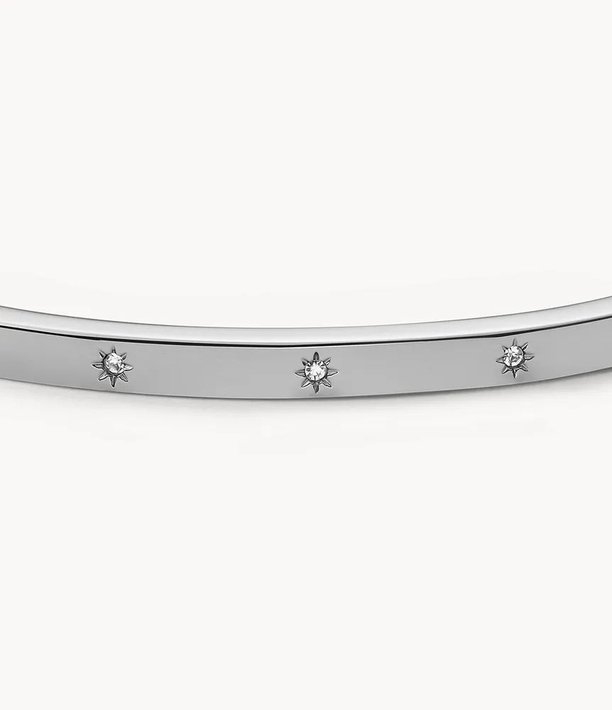 Sadie Shine Bright Stainless Steel Bangle Bracelet
