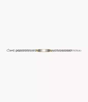 Ellis Two-Tone Stainless Steel ID Bracelet