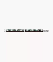 Townsman Beads Brown Leather Multi-Strand Bracelet