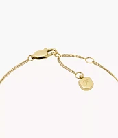 Sutton Modern Meadows Reconstituted Malachite Heart Chain Bracelet