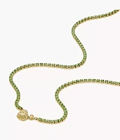 Disney Fossil Mickey Mouse Special Edition Crystal Tennis Necklace