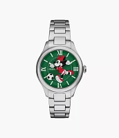Disney x Fossil Limited-Edition Minnie Mouse Soccer Watch