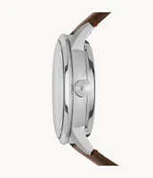 Townsman Automatic Brown Leather Watch