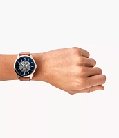 Townsman 48mm Automatic Light Brown Leather Watch