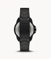 Bronson Automatic Black Stainless Steel Watch