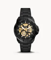Bronson Automatic Black Stainless Steel Watch