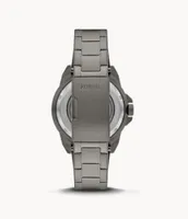 Bronson Automatic Smoke Stainless Steel Watch