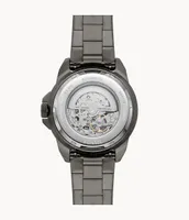 Bronson Automatic Smoke Stainless Steel Watch