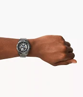 Bronson Automatic Smoke Stainless Steel Watch