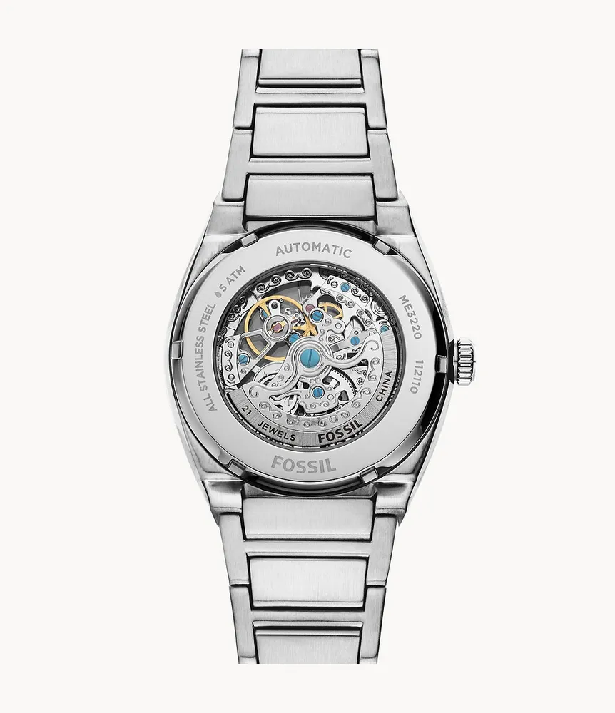 Everett Automatic Stainless Steel Watch