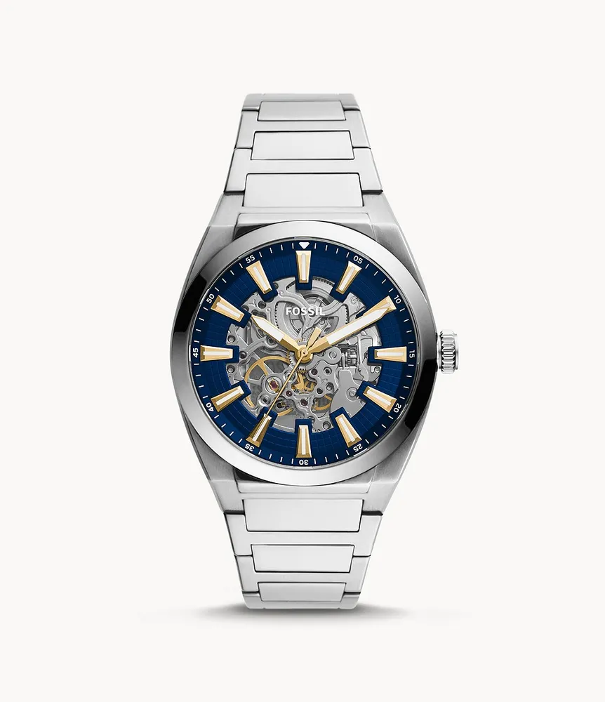 Everett Automatic Stainless Steel Watch