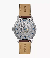 Townsman Automatic Brown Leather Watch
