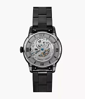 Townsman Automatic Black Stainless Steel Watch