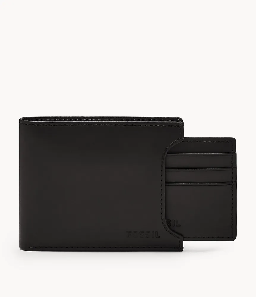 Derrick Leather RFID Sliding 2-in-1 Wallet