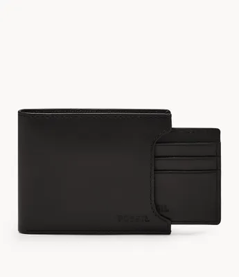 Derrick Leather RFID Sliding 2-in-1 Wallet