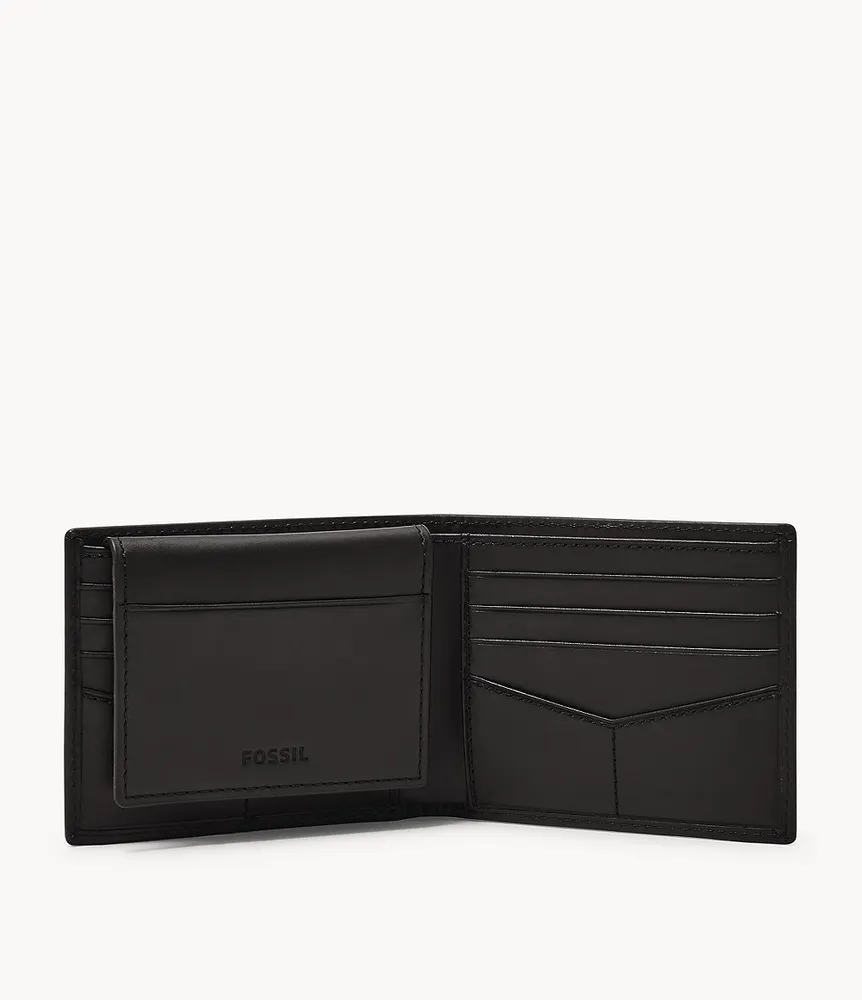 Derrick Leather RFID Passcase Wallet