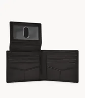 Derrick Leather RFID Passcase Wallet
