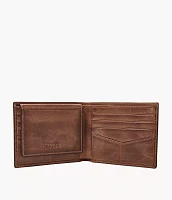 Derrick Leather RFID Passcase Wallet