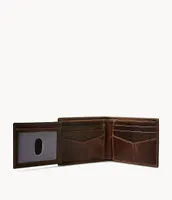 Derrick Bifold w/ Flip ID and Belt Gift Set