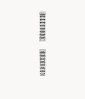 22mm Three-Row Stainless Steel Bracelet