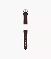 24mm Dark Brown LiteHide™ Leather Strap
