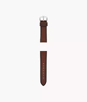 24mm Light Brown LiteHide™ Leather Strap