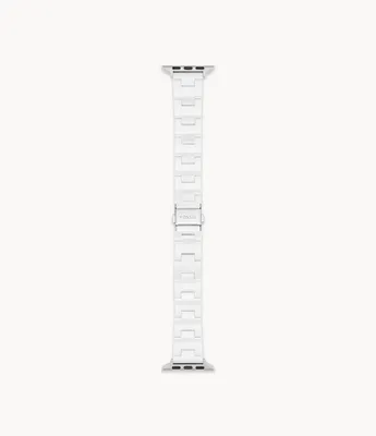38/40/41/42mm White Ceramic Band for Apple Watch®
