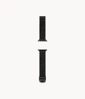 42/44/45/46/49mm Black Stainless Steel Band for Apple Watch®