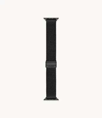 42/44/45/46/49mm Black Stainless Steel Band for Apple Watch®