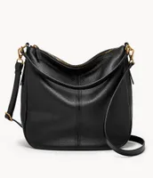 Jolie Leather Hobo Bag