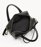 Carlie Leather Satchel