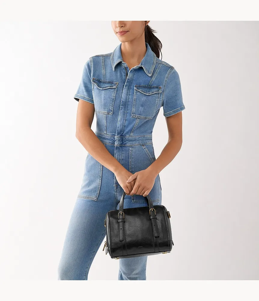 Carlie Leather Satchel