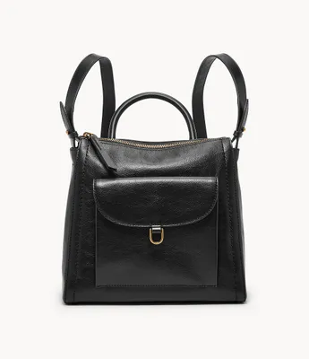 Parker Leather Small Backpack