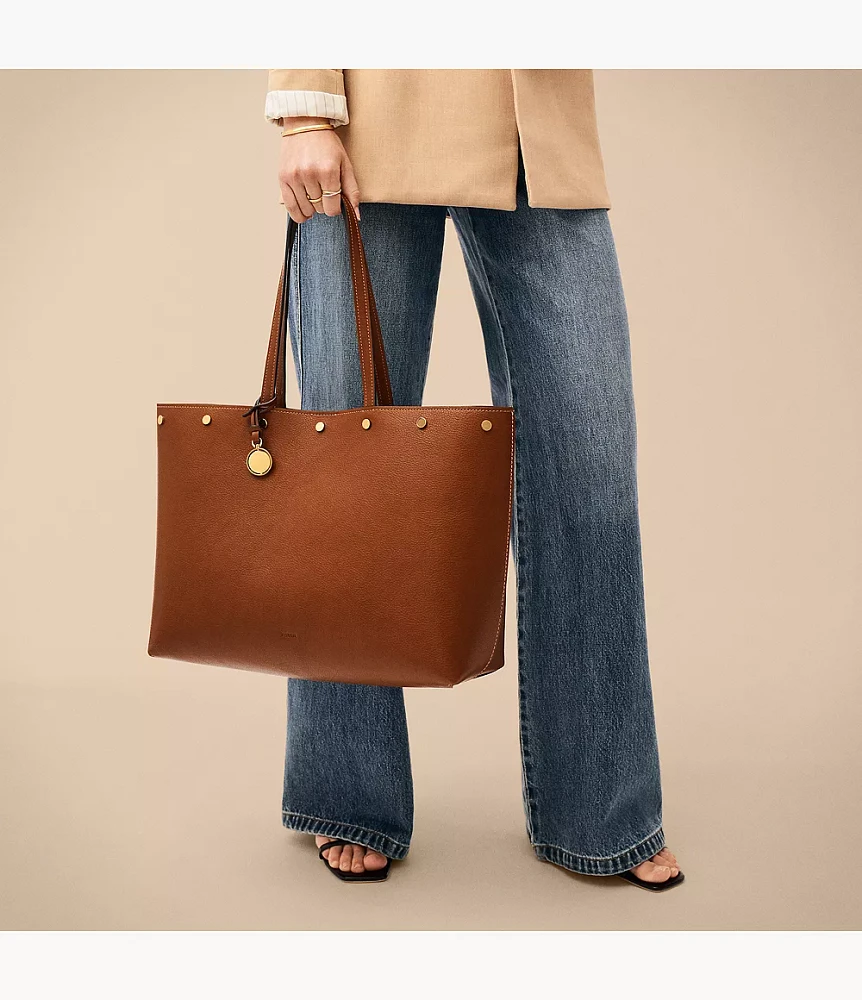Jessie Leather Tote