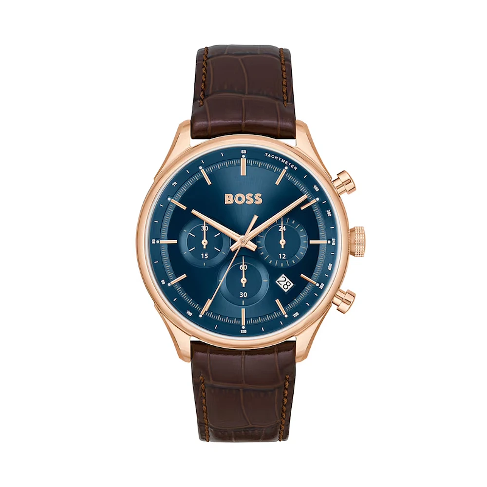 HUGO BOSS Gregor Chrono with Mesh Bracelet