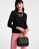 Hen Wicker Basket