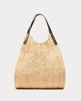Embe Braided Raffia Tote